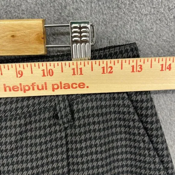 Abercrombie‎ & Fitch Pants Womens 4 Houndstooth Skinny Ultra High Rise Workwear - Picture 9 of 16